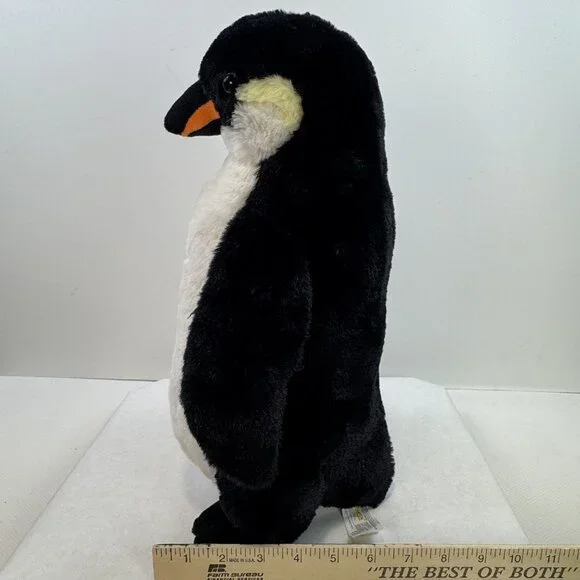 Emperor Penguin Plush Stuffed Animal Toy 15" Tall By Kellytoy - Picture 13 of 14